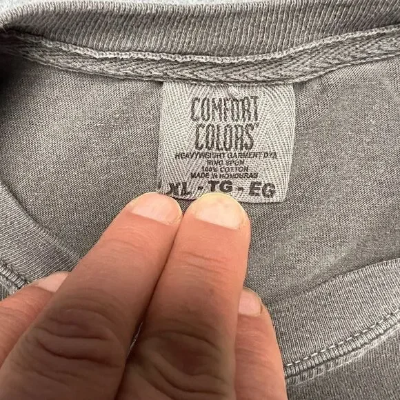 The Retaliators Movie Merch T-Shirt XL Thou Shalt Not Kill Comfort Colors Rare